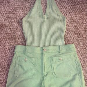 Ann Taylor Loft Mint Green Women's set